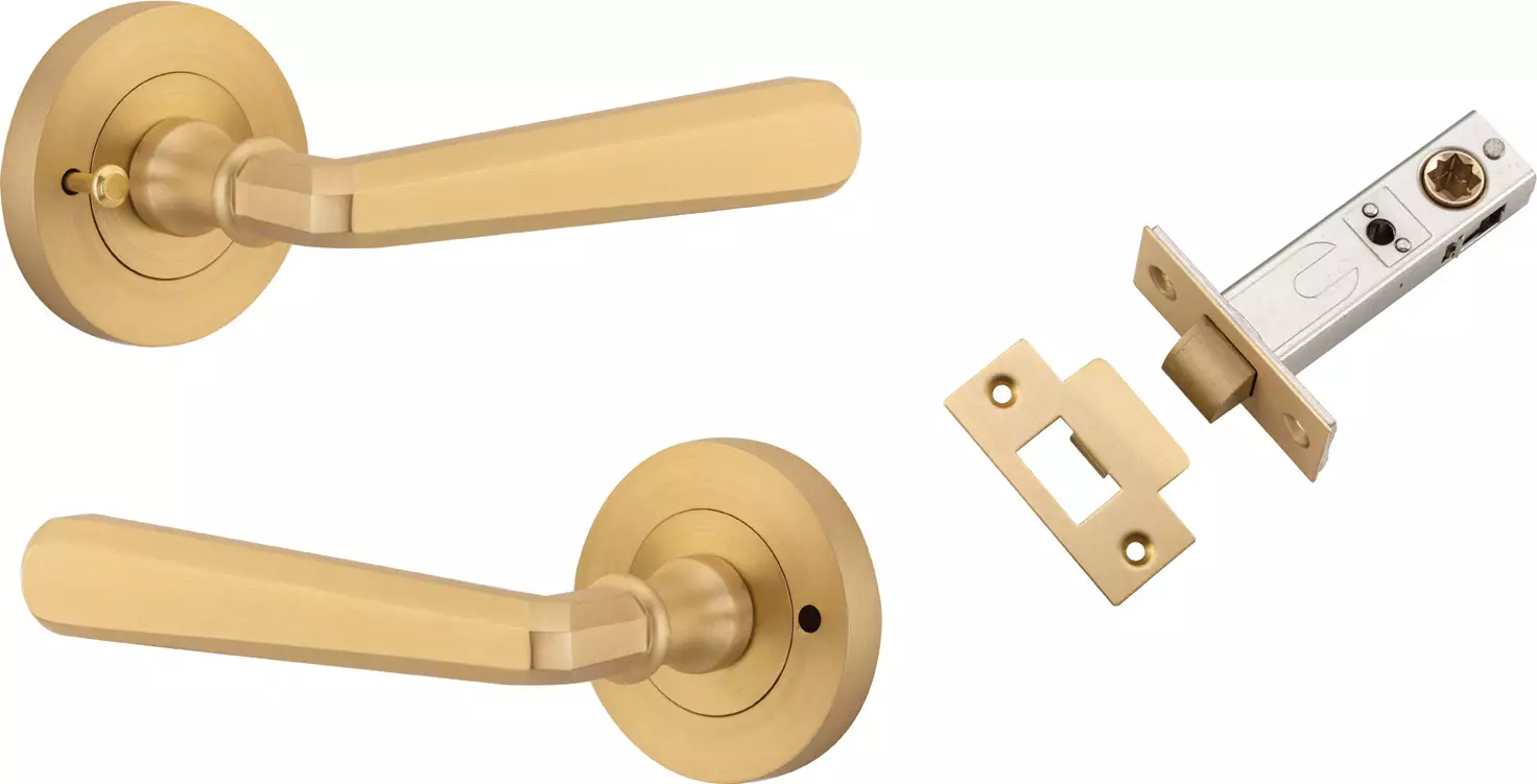 Copenhagen Lever - Round Rose Integrated Privacy Set - BB