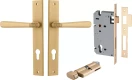 Copenhagen Lever - Rectangular Entrance Set - Key / Turn - BB
