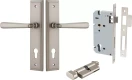 Copenhagen Lever - Stepped Entrance Set - Key / Turn - SN