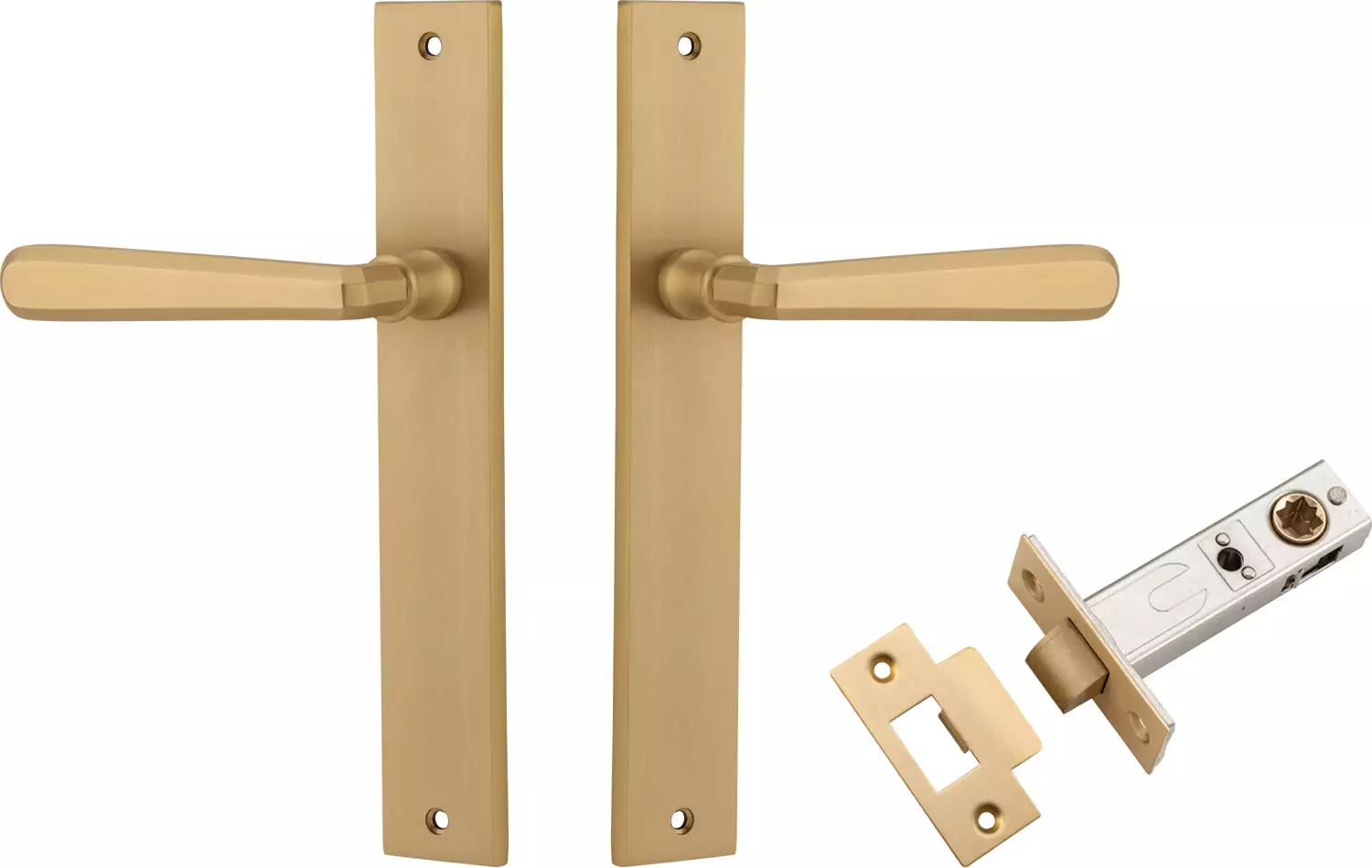 Copenhagen Lever - Rectangular Passage Set - BB