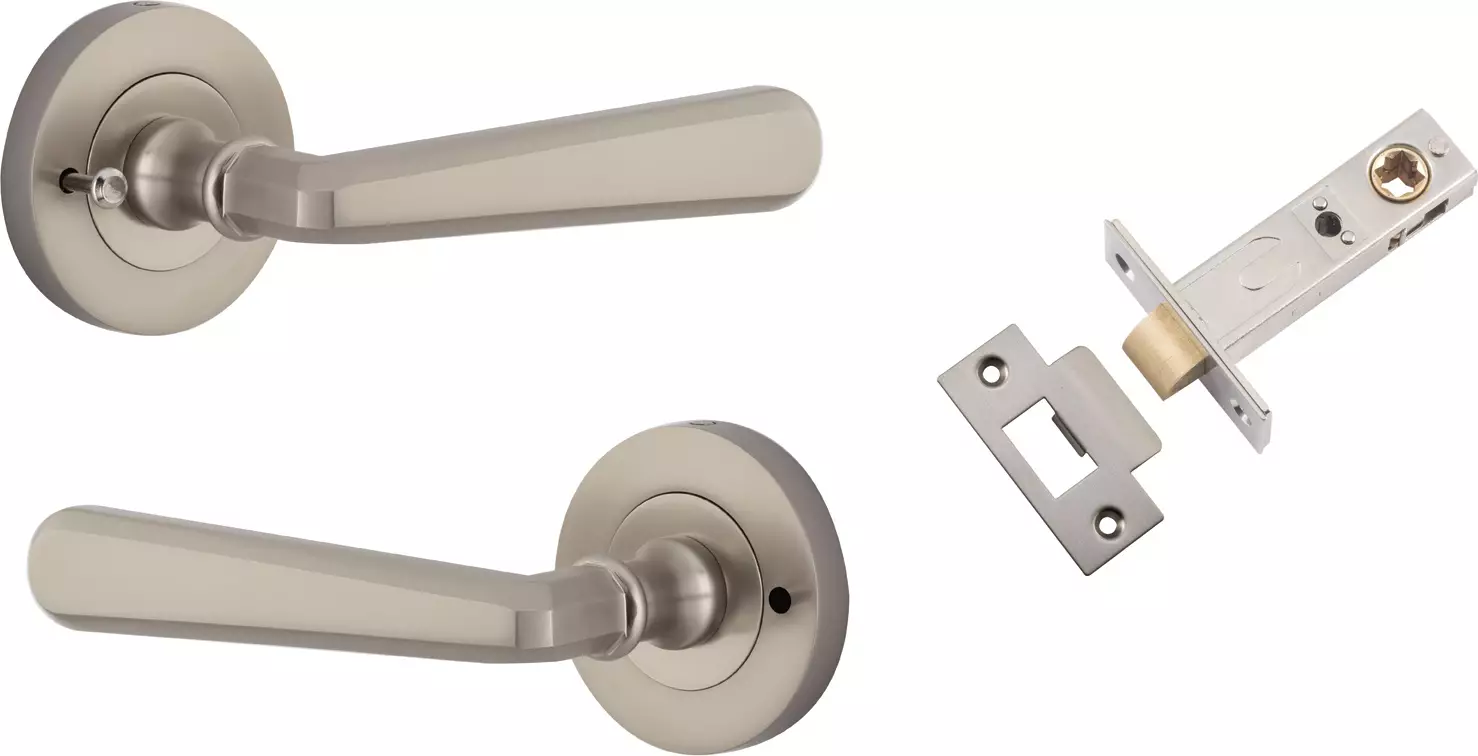 Copenhagen Lever - Round Rose Integrated Privacy Set - SN