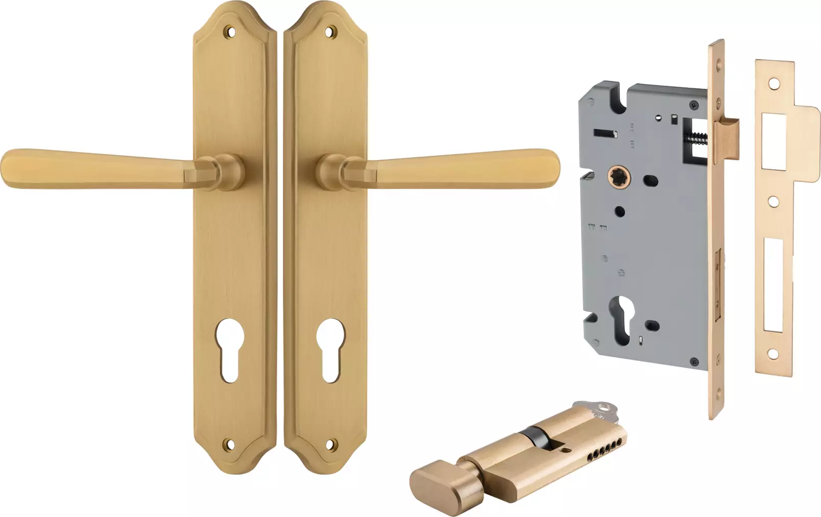Copenhagen Lever - Shouldered Entrance Set - Key / Turn - BB