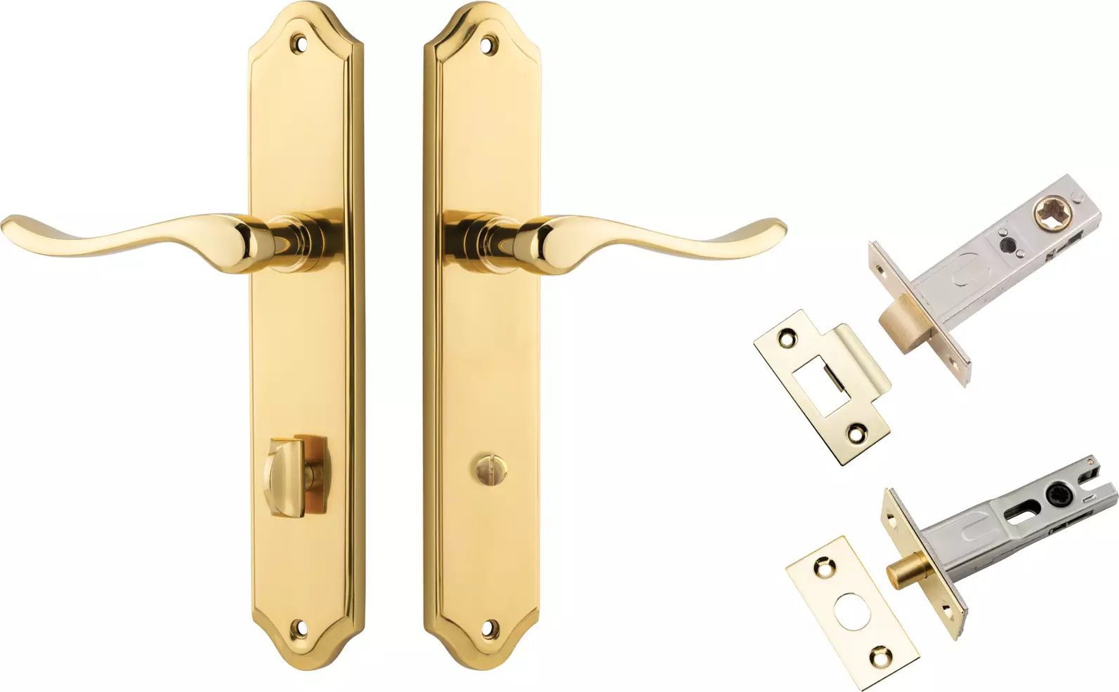 Stirling Lever - Shouldered Privacy Set - PB