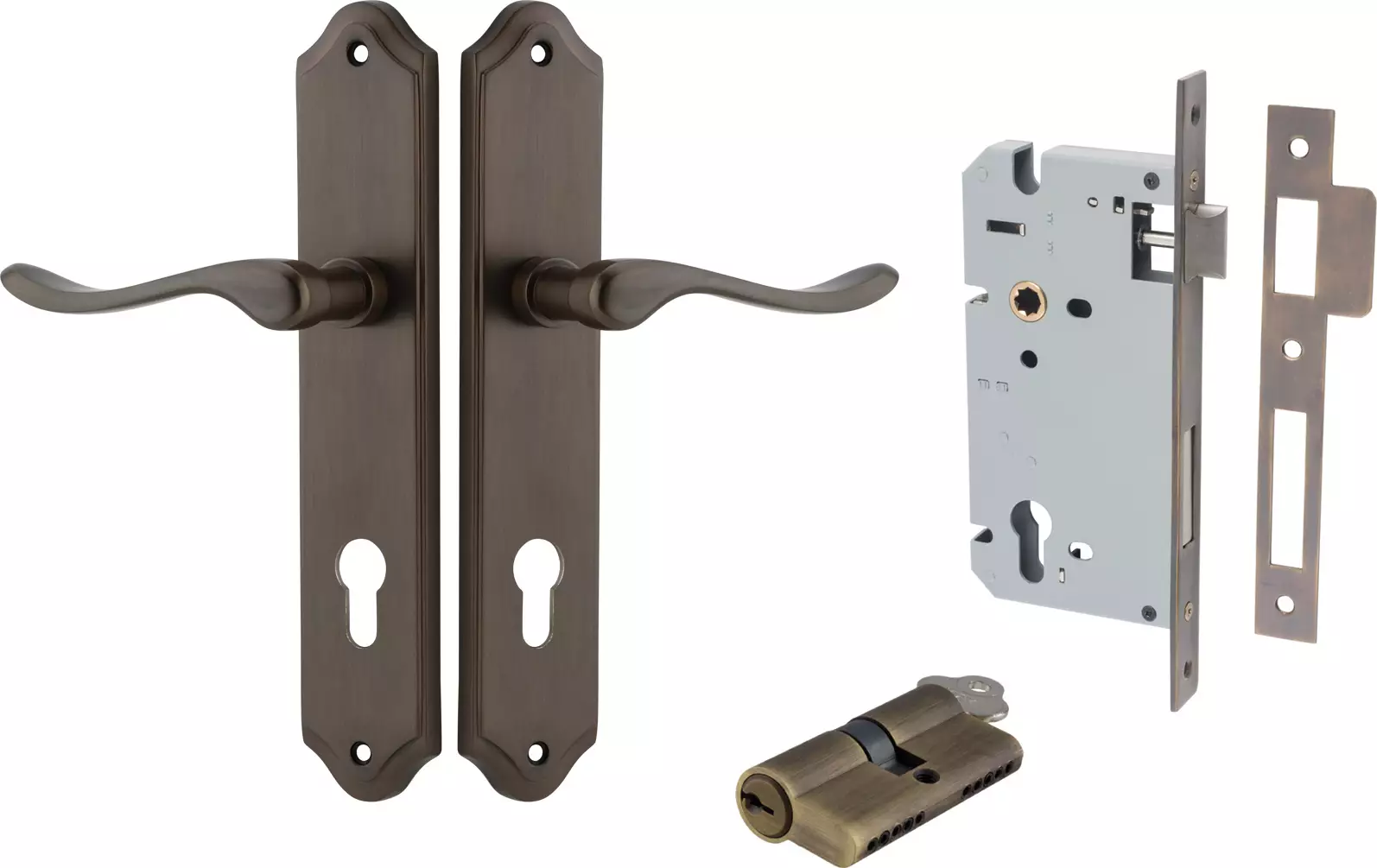Stirling Lever - Shouldered Entrance Set - Key / Key - SB