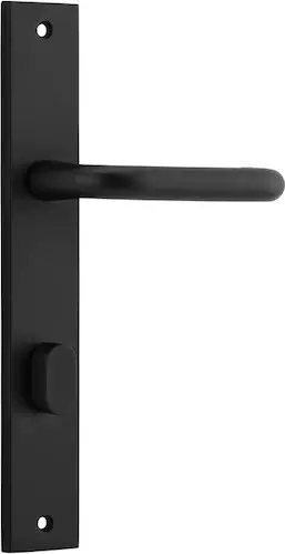 Oslo Lever - Rectangular Privacy Handles - MB
