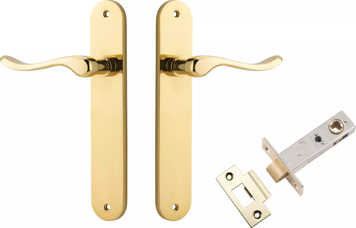 Stirling Lever - Oval Passage Set - PB