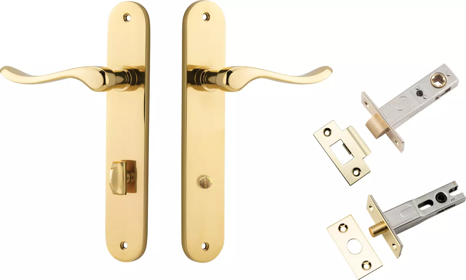 Stirling Lever - Oval Privacy Set - PB