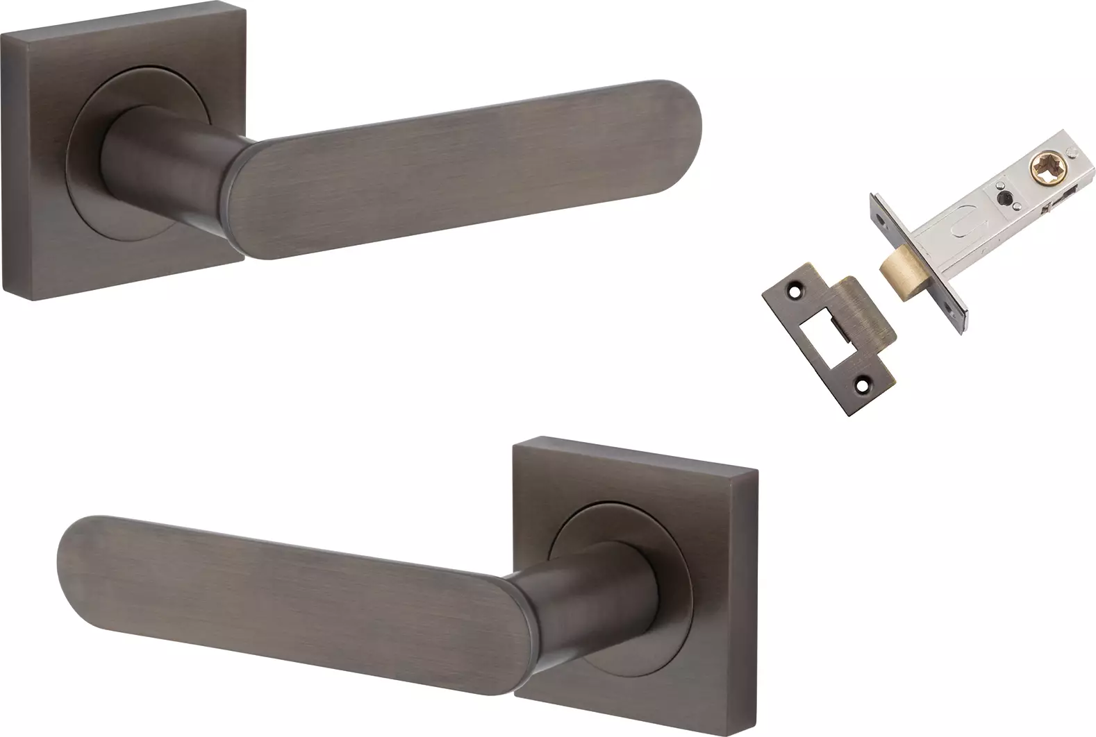 Bronte Lever - Square Rose Passage Set - SB