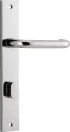 Oslo Lever - Rectangular Privacy Handles - PN