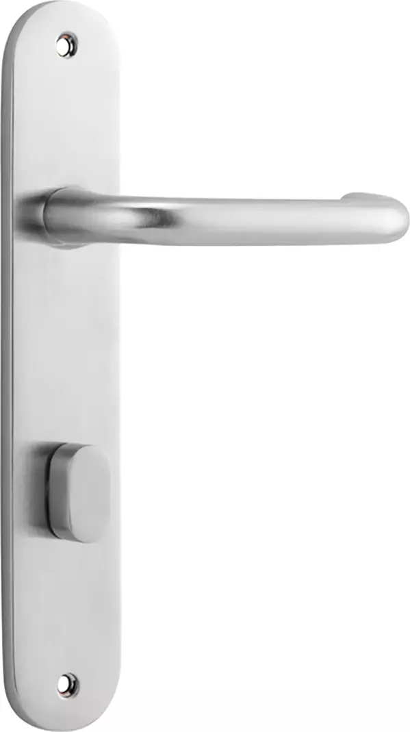 Oslo Lever - Oval Privacy Handles - SC