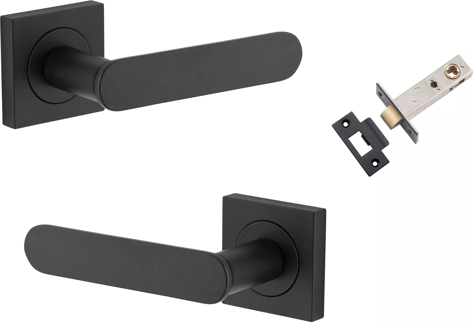 Bronte Lever - Square Rose Passage Set - MB