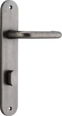 Oslo Lever - Oval Privacy Handles - DN