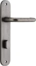 Oslo Lever - Oval Privacy Handles - DN