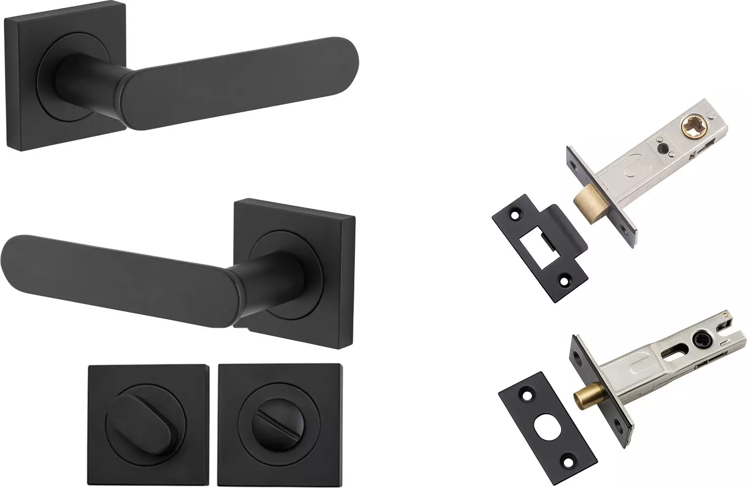 Bronte Lever - Square Rose Privacy Set - MB