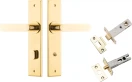 Bronte Lever - Chamfered Privacy Set - PB