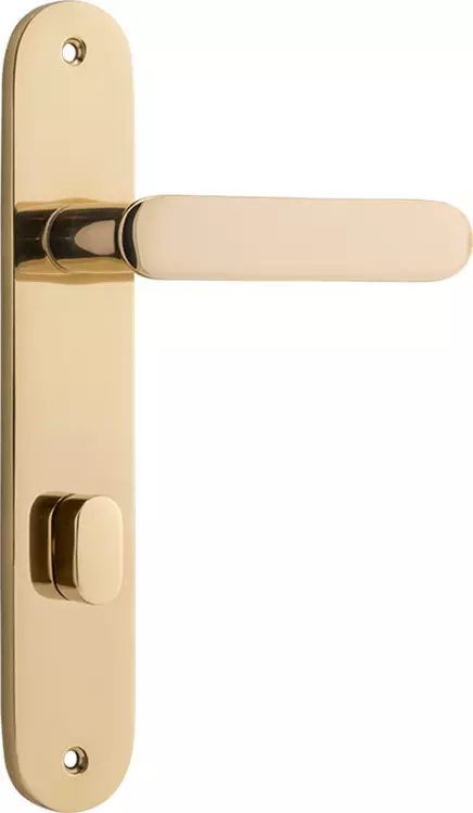 Bronte Lever - Oval Privacy Handles - PB