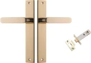 Bronte Lever - Rectangular Passage Set - PB