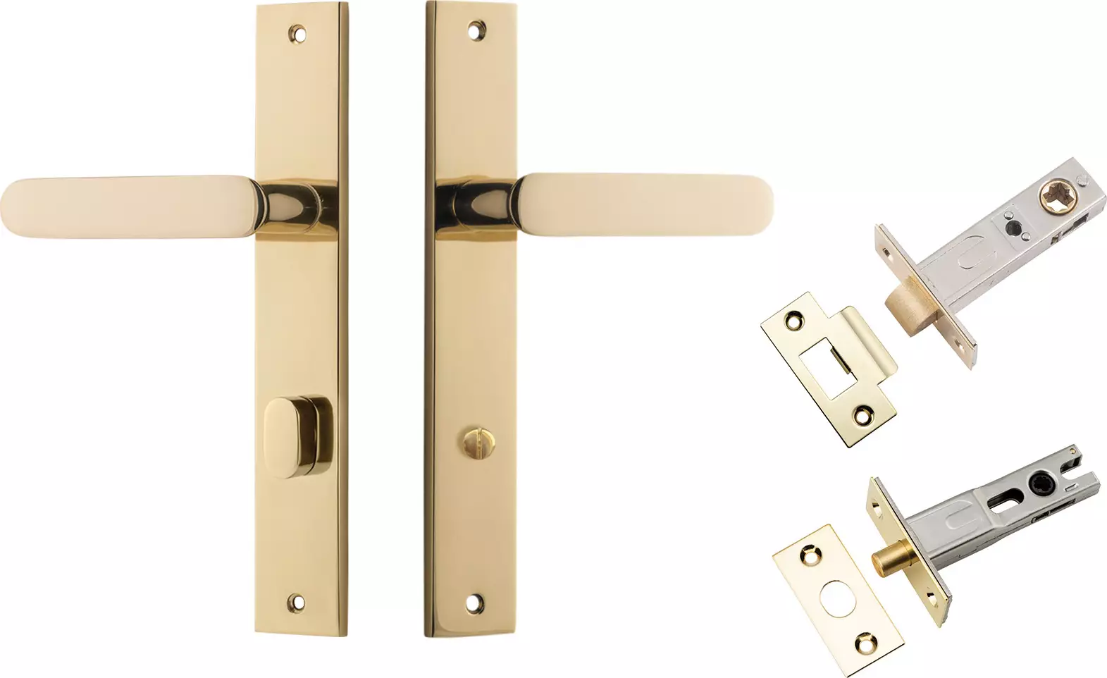 Bronte Lever - Rectangular Privacy Set - PB