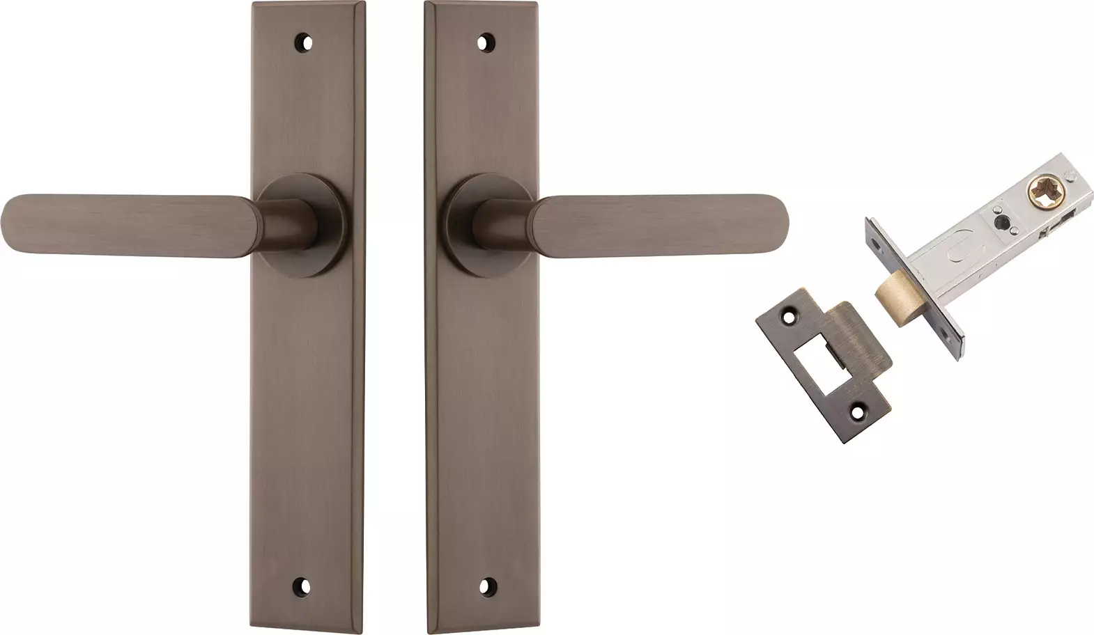 Bronte Lever - Chamfered Passage Set - SB