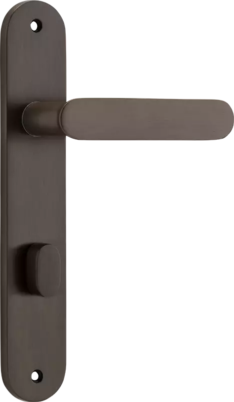 Bronte Lever - Oval Privacy Handles - SB