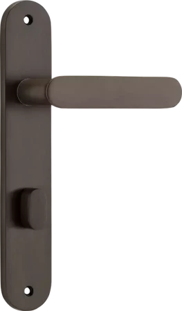 Bronte Lever - Oval Privacy Handles - SB