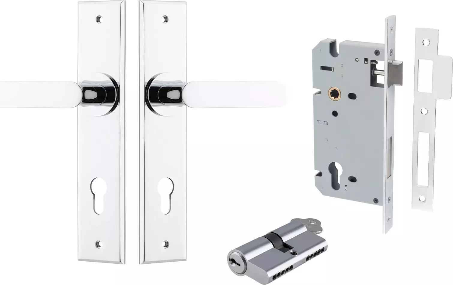 Bronte Lever - Chamfered Entrance Set - Key / Key - CP