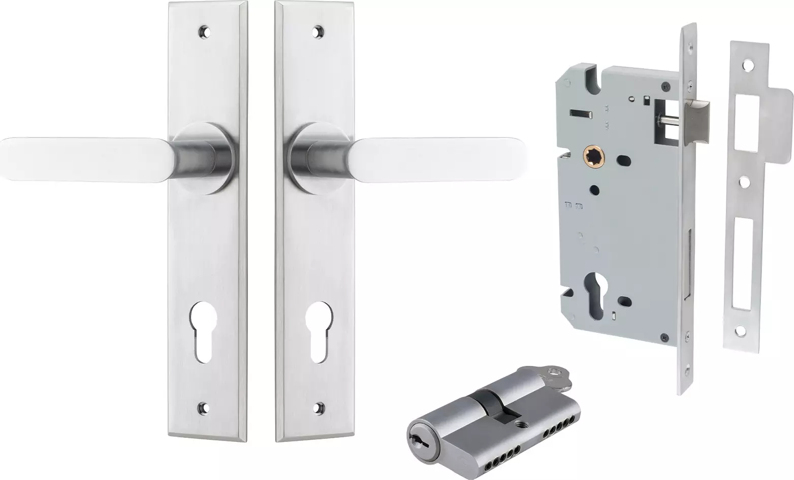 Bronte Lever - Chamfered Entrance Set - Key / Key - SC