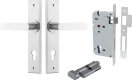 Bronte Lever - Chamfered Entrance Set - Key / Turn - SC
