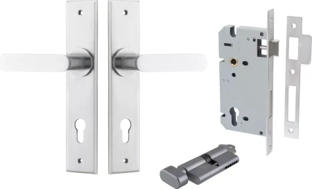 Bronte Lever - Chamfered Entrance Set - Key / Turn - SC