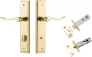 Stirling Lever - Stepped Privacy Set - PB