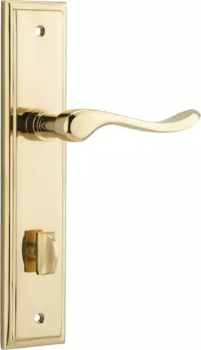 Stirling Lever - Stepped Privacy Handles - PB