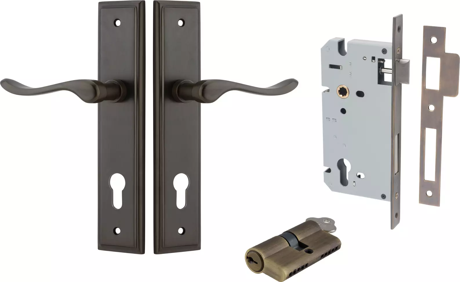 Stirling Lever - Stepped Entrance Set - Key / Key - SB