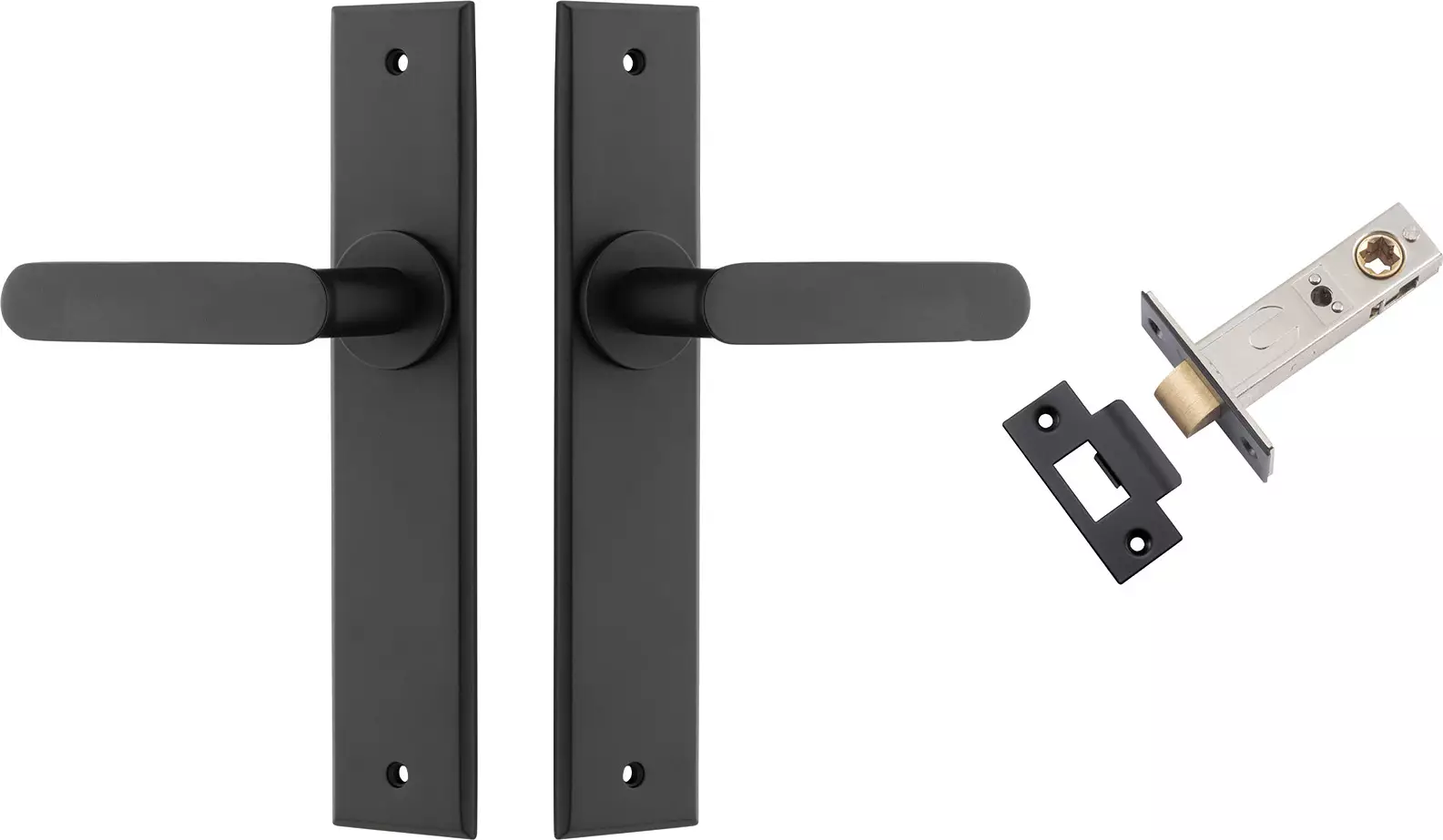 Bronte Lever - Chamfered Passage Set - MB