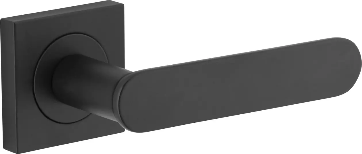 Bronte Lever - Square Rose Handle Set - MB