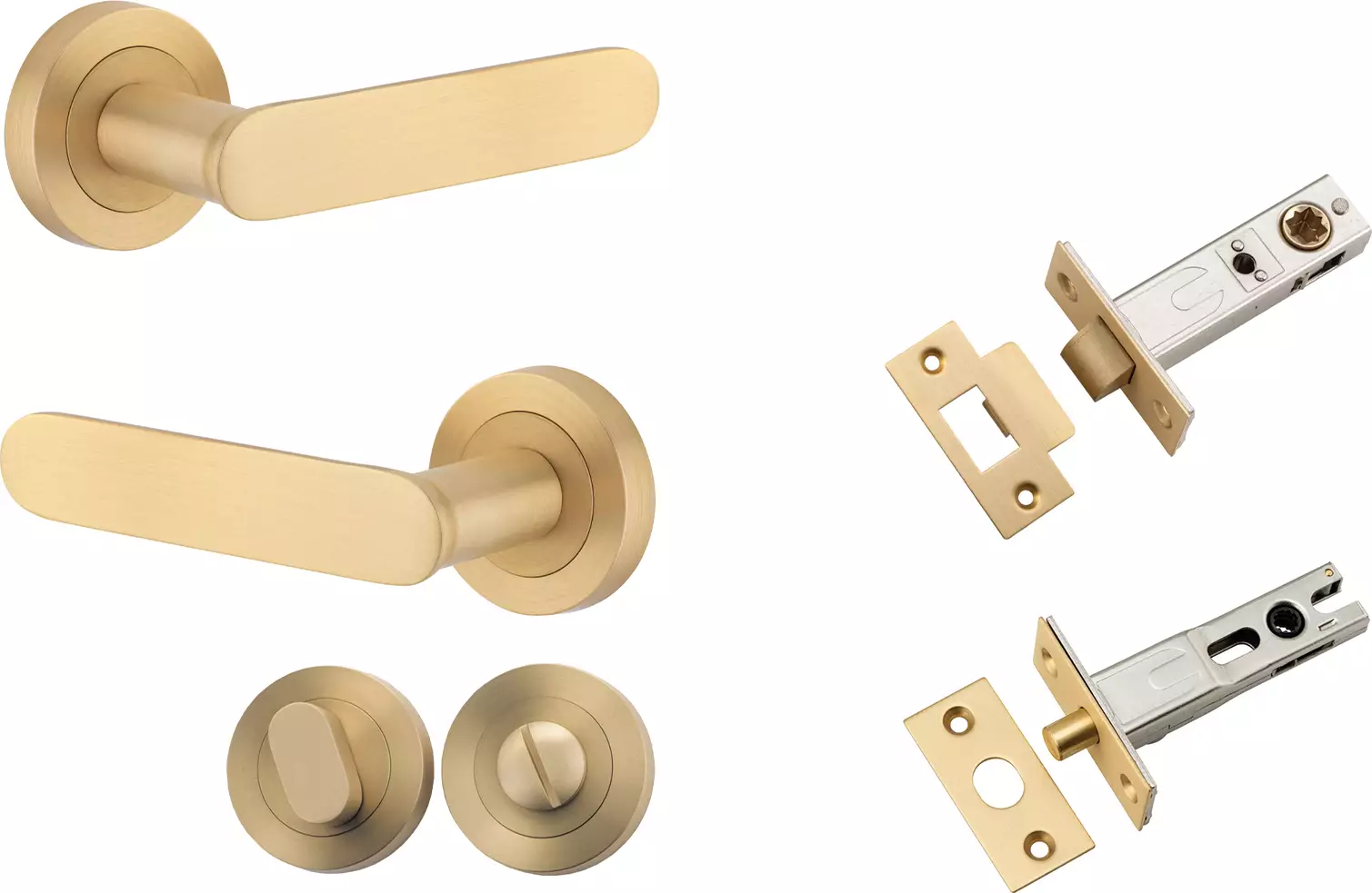 Bronte Lever - Round Rose Privacy Set - BB