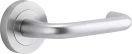 Oslo Lever - Round Rose Handle Set - SC