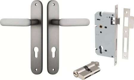 Bronte Lever - Oval Entrance Set - Key / Key - SN