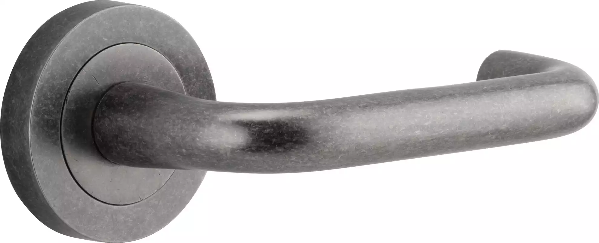 Oslo Lever - Round Rose Handle Set - DN