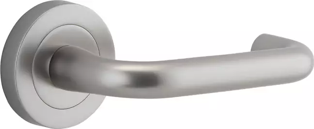 Oslo Lever - Round Rose Handle Set - SN