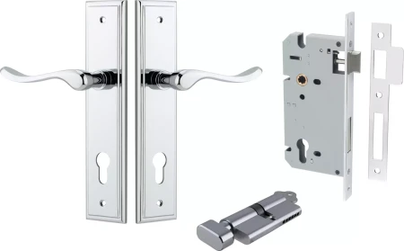 Stirling Lever - Stepped Entrance Set - Key / Turn - CP