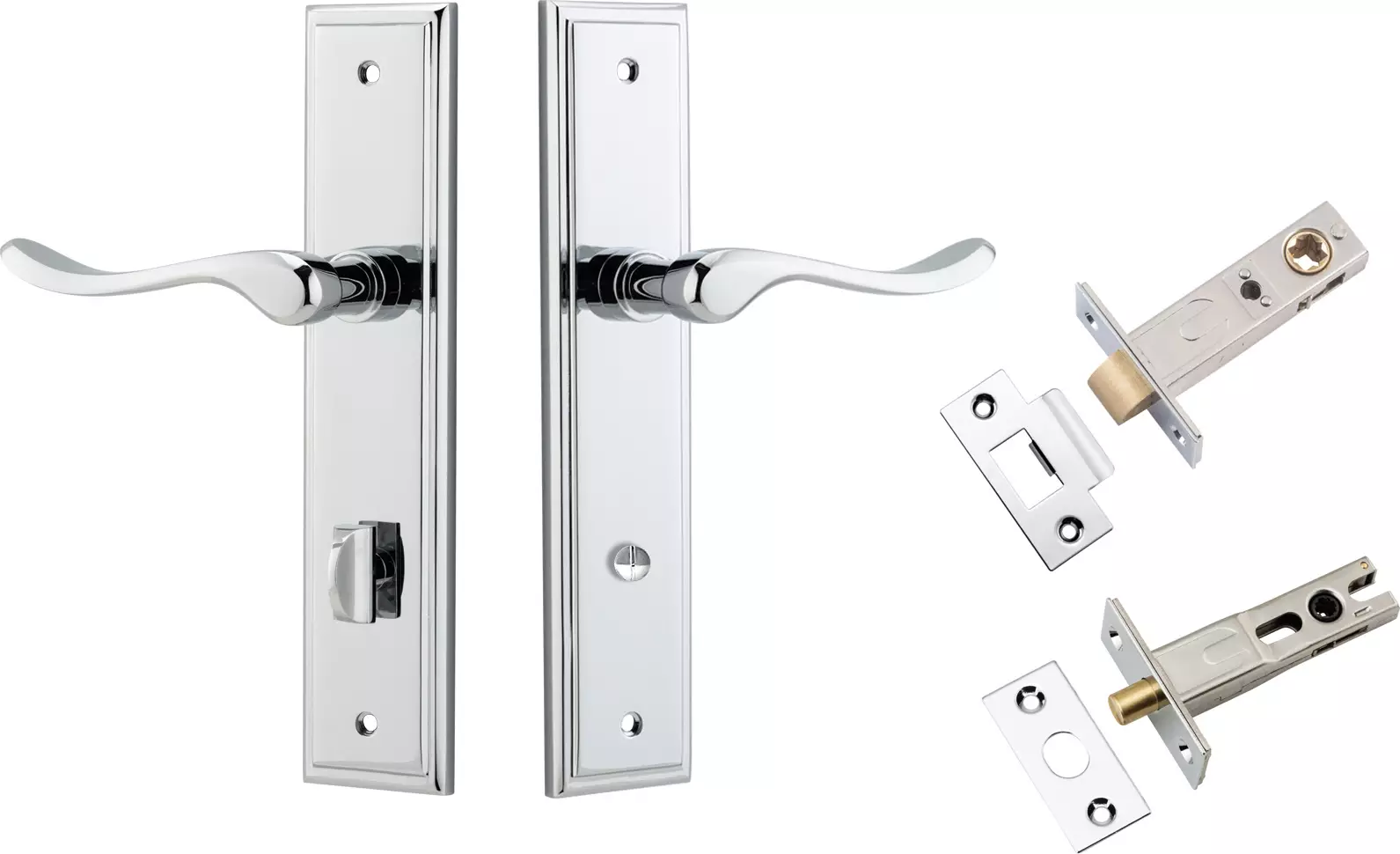 Stirling Lever - Stepped Privacy Set - CP