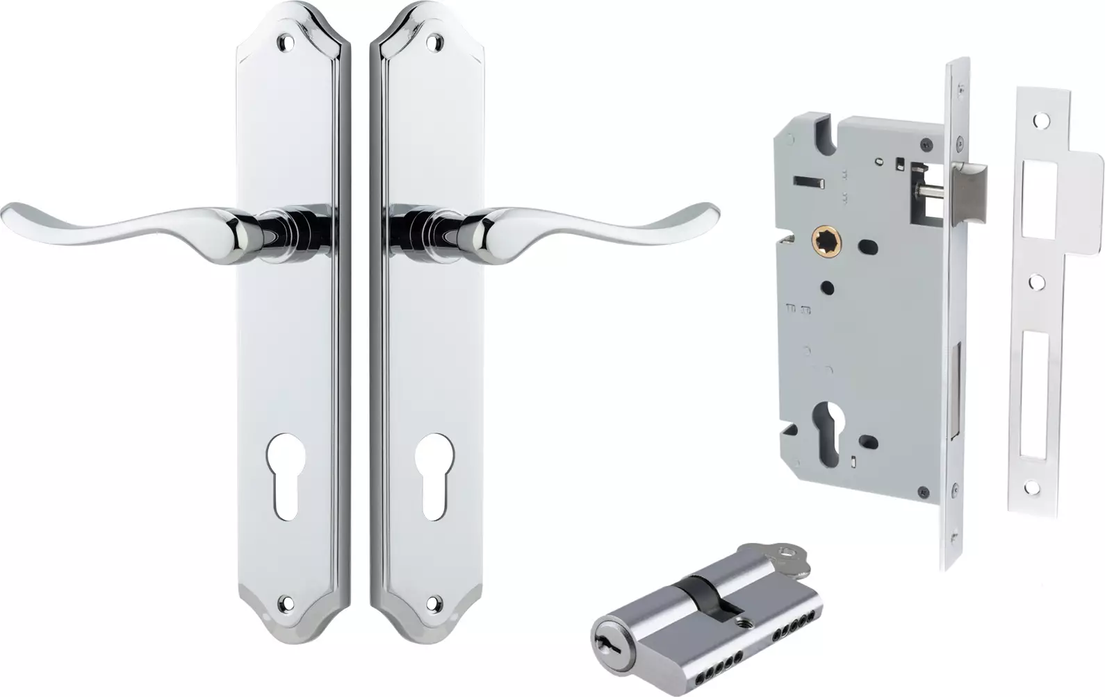 Stirling Lever - Shouldered Entrance Set - Key / Key - CP