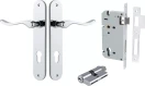 Stirling Lever - Oval Entrance Set - Key / Key - CP