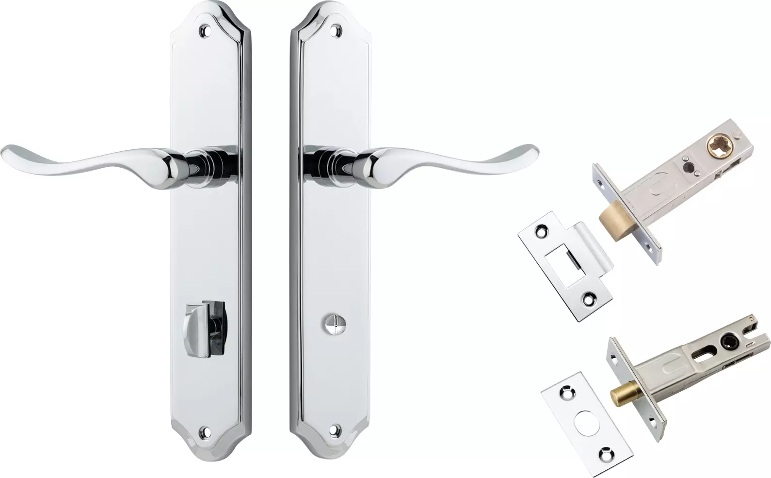 Stirling Lever - Shouldered Privacy Set - CP