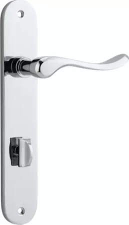 Stirling Lever - Oval Privacy Handles - CP