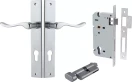 Stirling Lever - Rectangular Entrance Set - Key / Turn - SC