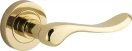 Stirling Lever - Round Rose Handle Set - PB