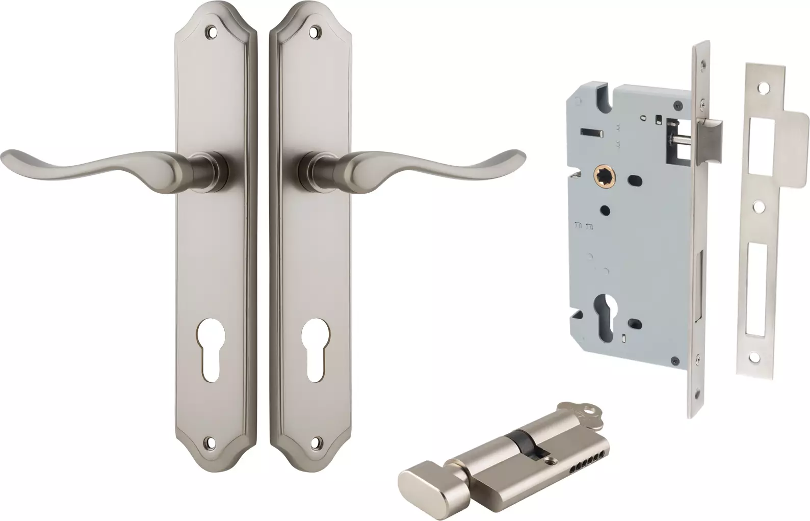 Stirling Lever - Shouldered Entrance Set - Key / Turn - SN