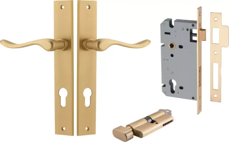 Stirling Lever - Rectangular Entrance Set - Key / Turn - BB