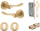 Stirling Lever - Round Rose Entrance Set - Key / Key - BB